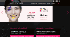 Desktop Screenshot of abctexture.com